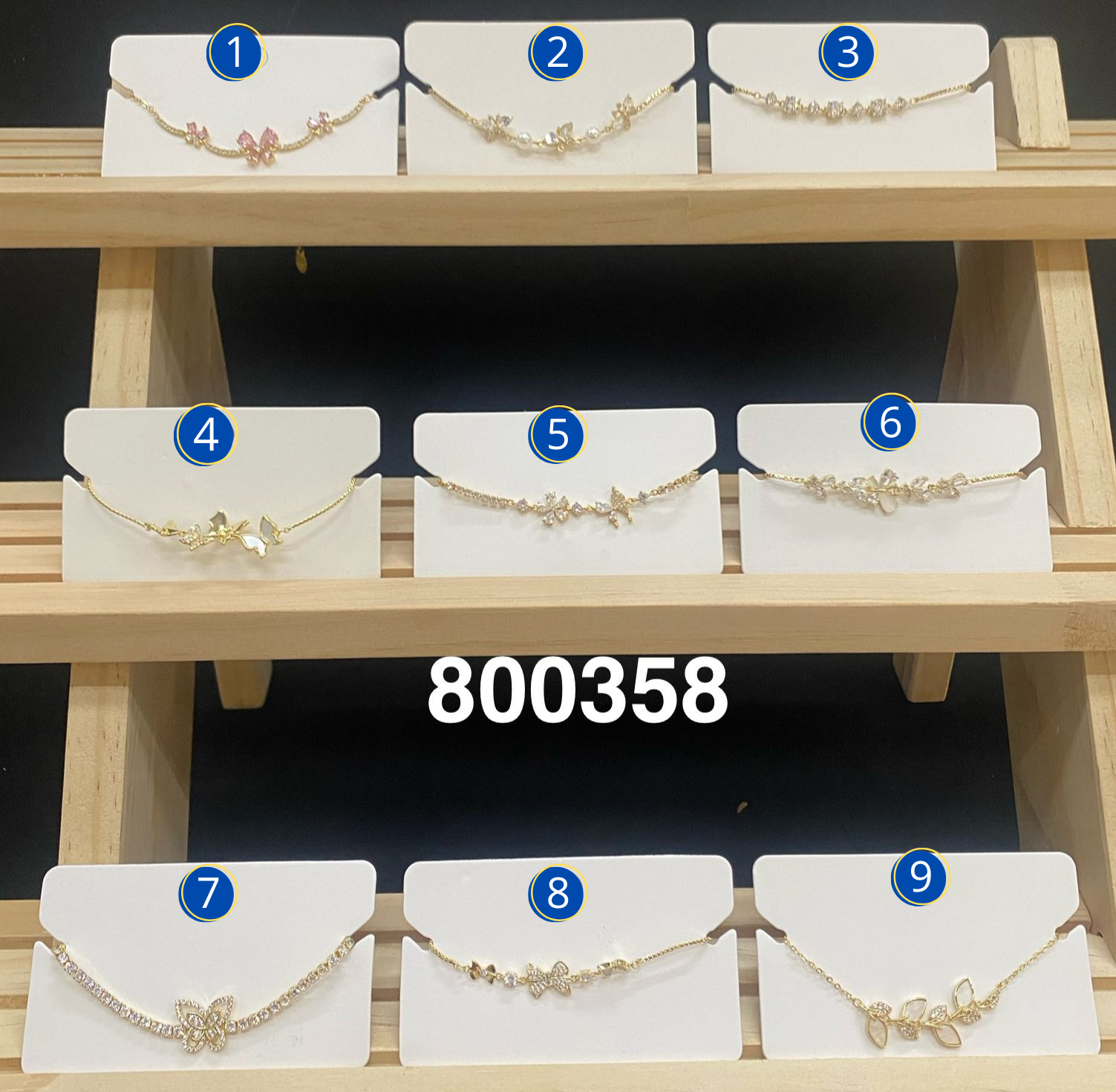Pulseras Doradas Ansheli M20 Oro Laminado