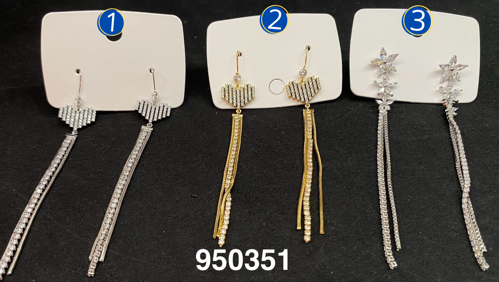 [08/JUNI/26] Aretes Largos Dorados y Plateados M27 Oro Laminado