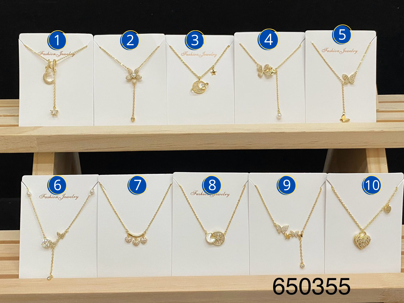 Cadena de ansheli M15 oro laminado