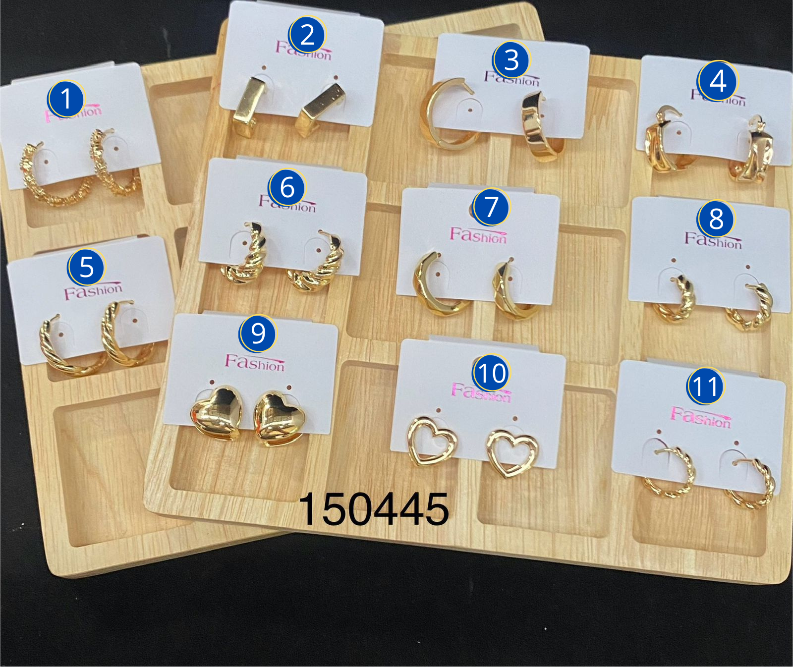ARETES M2 ORO LAMINADO