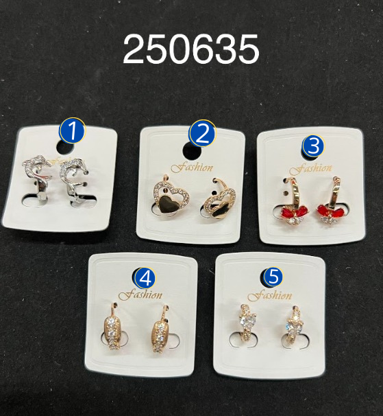 Aretes Huggies Dorados M2 Oro Laminado