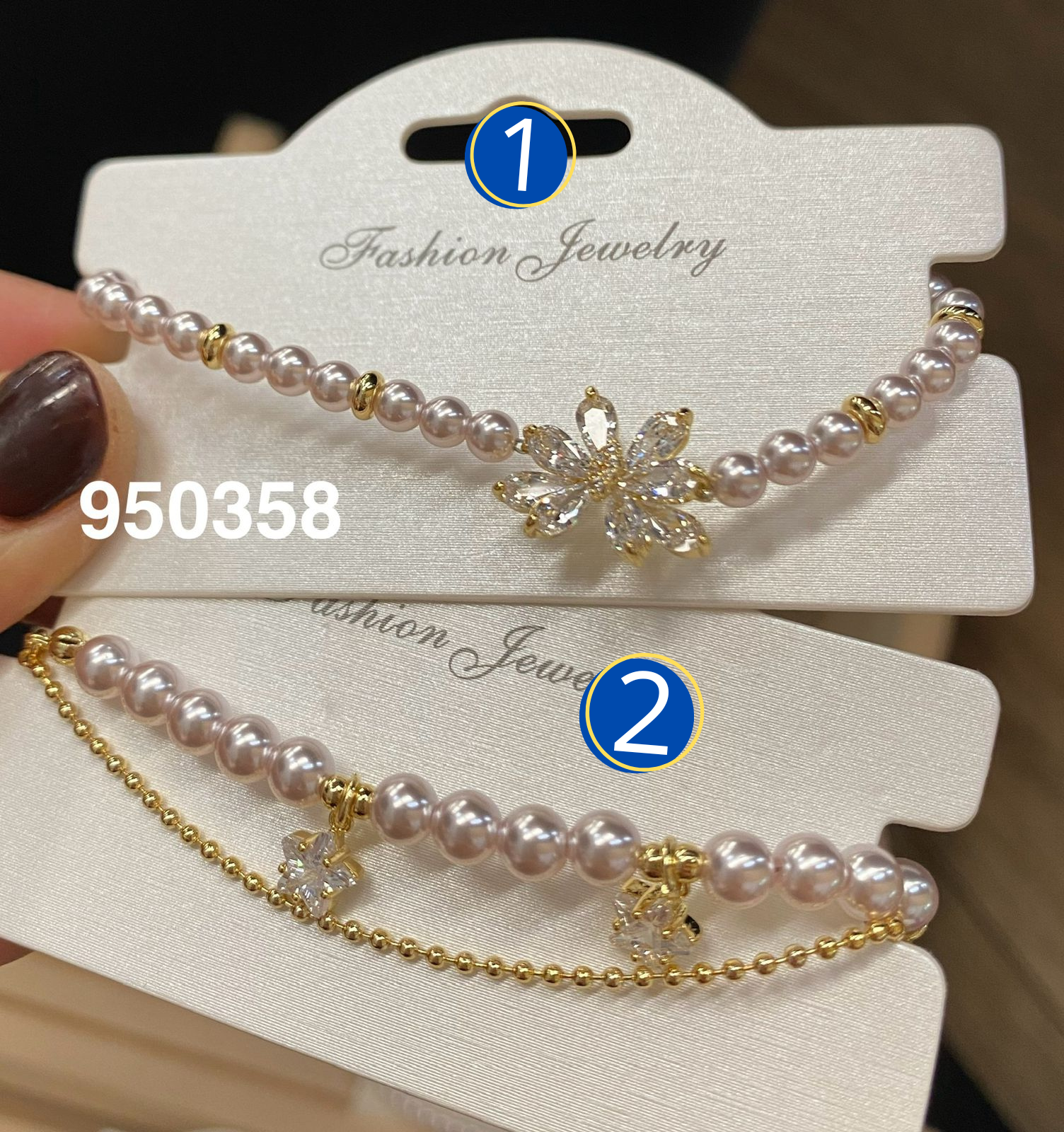 Pulseras Doradas M2 Oro Laminado