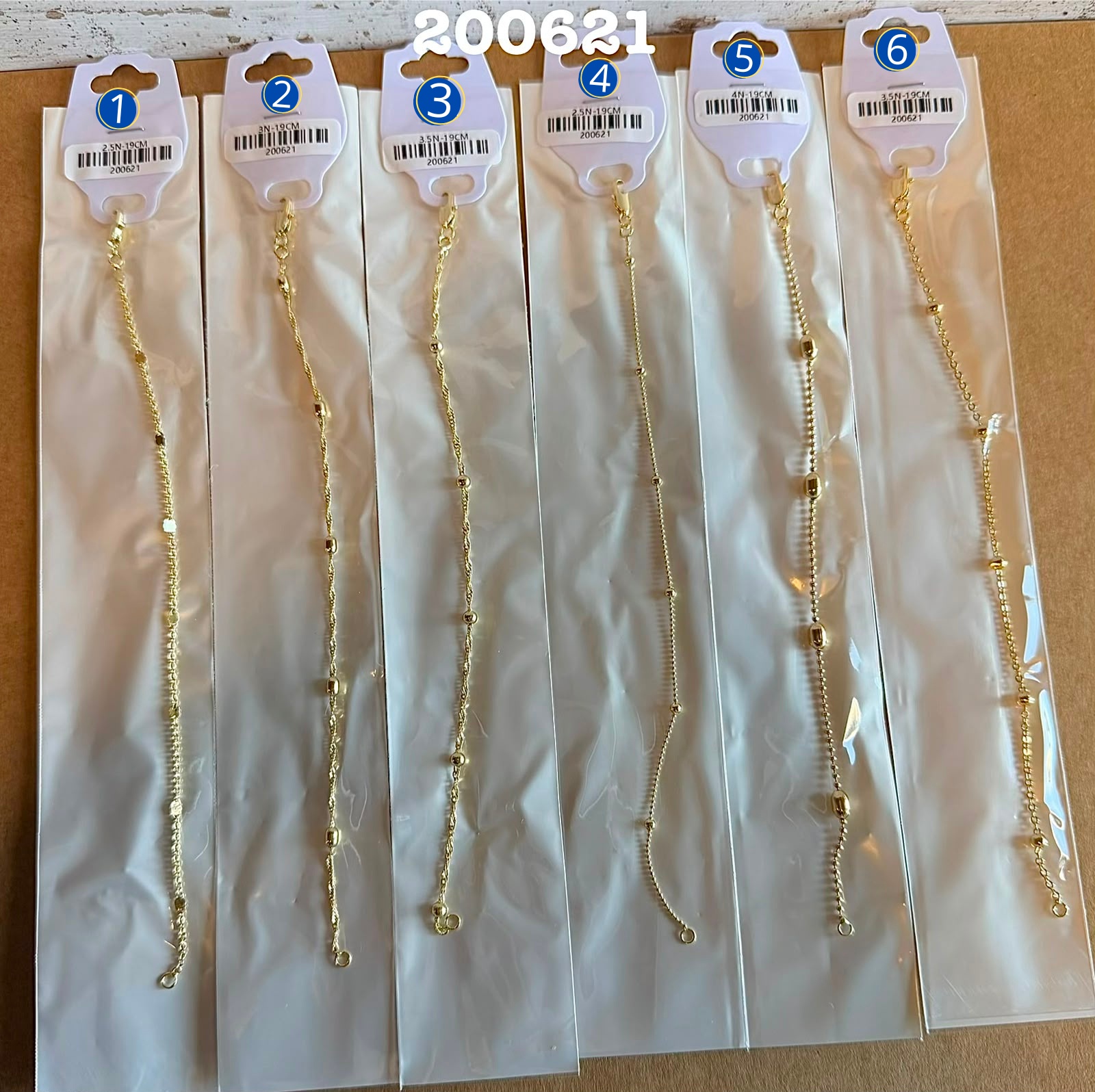 [01/AGOSTO/26] Pulseras Doradas M4 Oro Laminado
