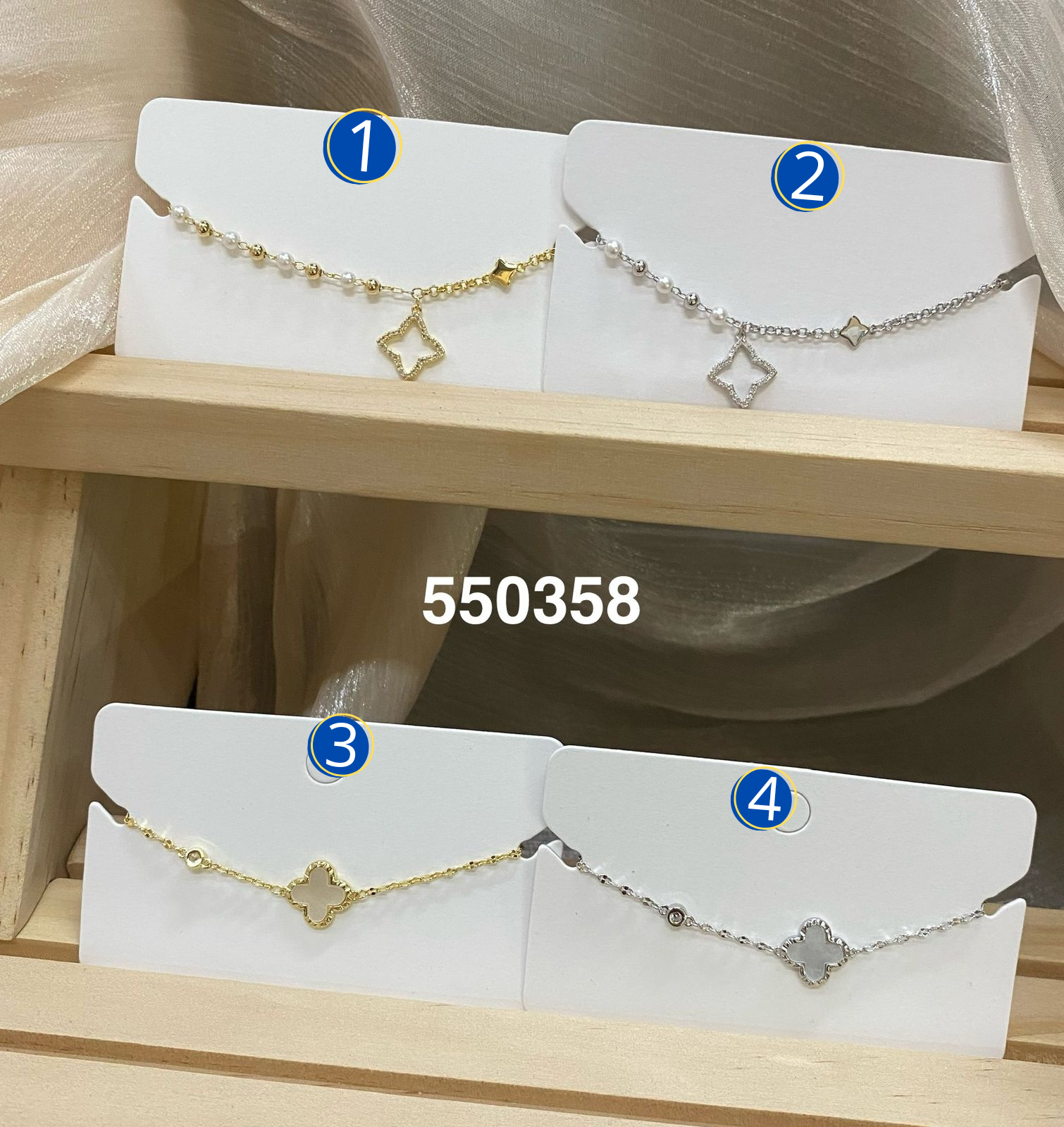 Pulseras Doradas M16 Oro Laminado 03/03/26