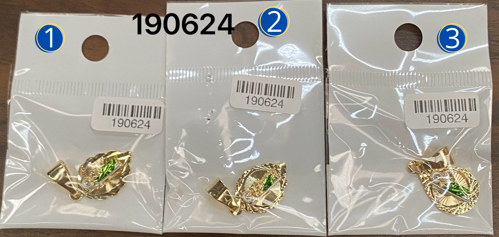 DIJE Dorado Religioso de San Judas Tadeo M8 ORO LAMINADO