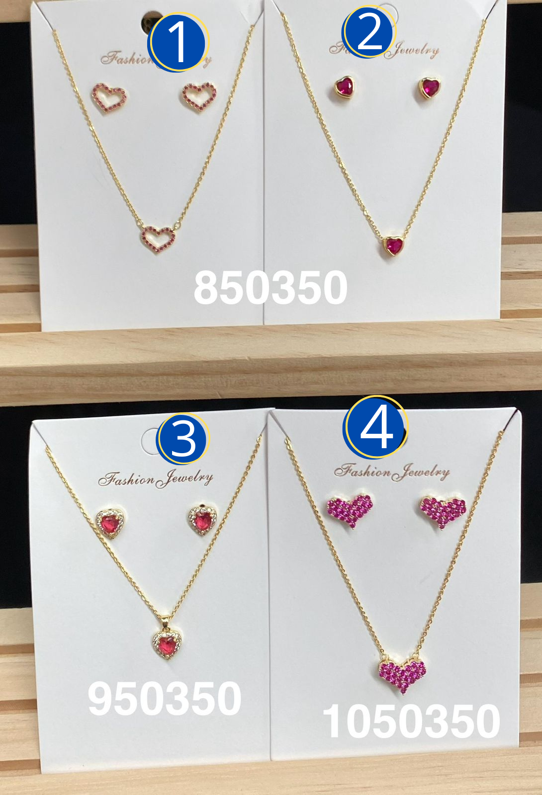 Conjunto Dorados M1 Oro Laminado