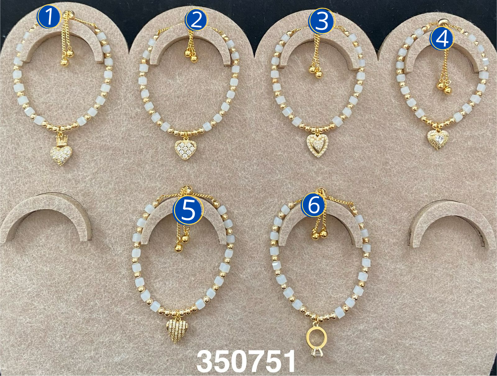 Pulsera Dorada M4 Oro Laminado