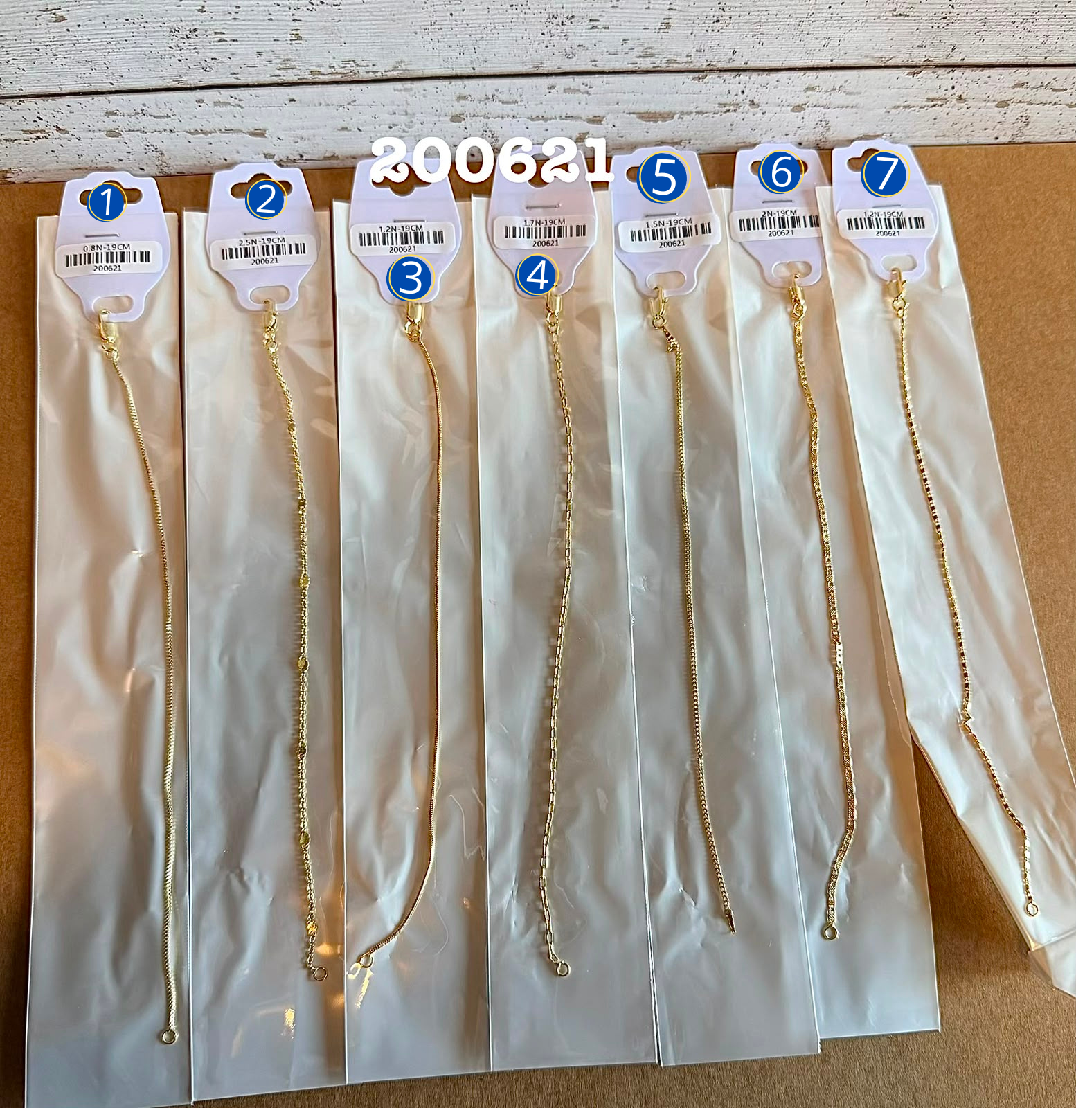[01/AGOSTO/26] Pulseras Doradas M2 Oro Laminado