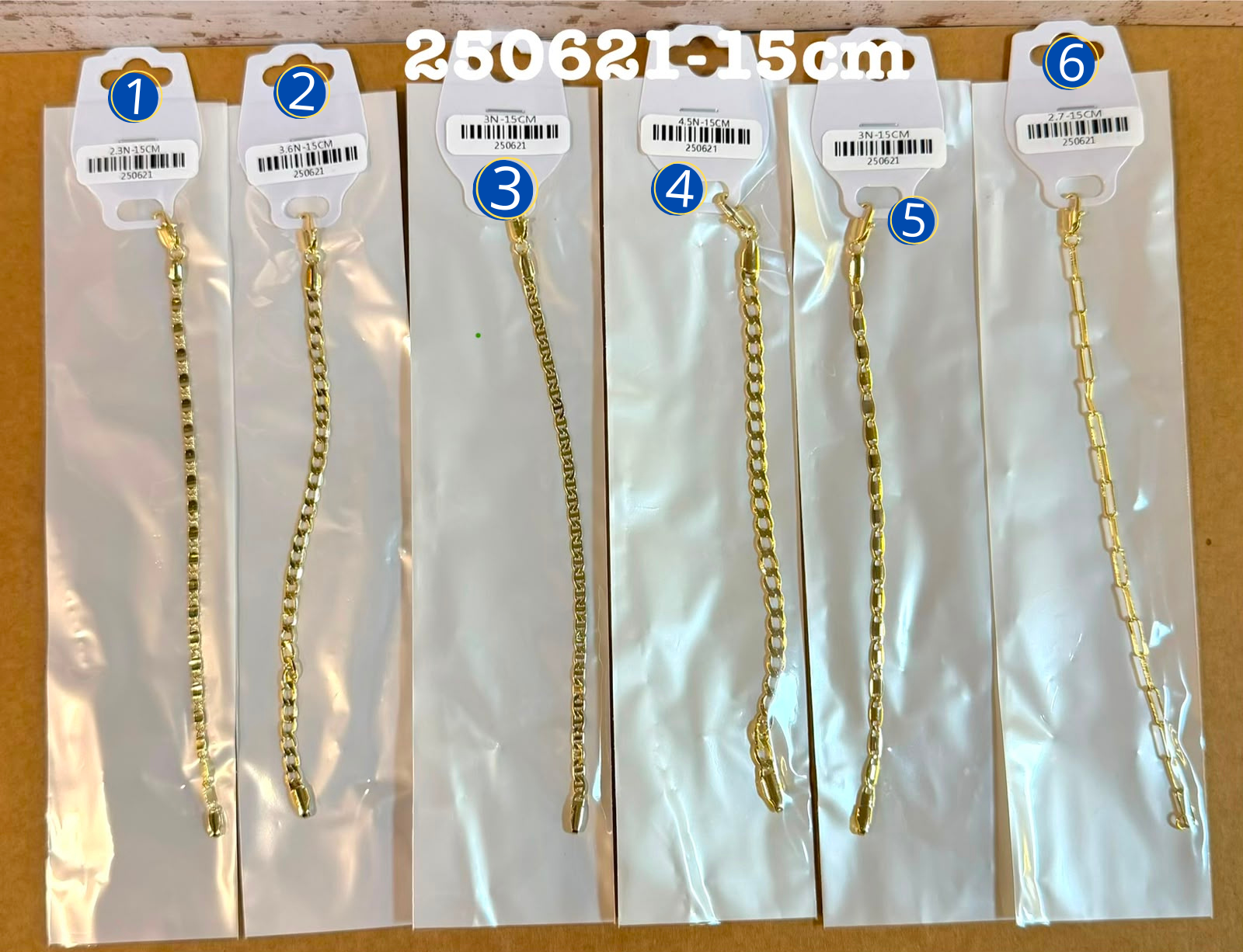 [01/AGOSTO/26] Pulseras Doradas M10 Oro Laminado