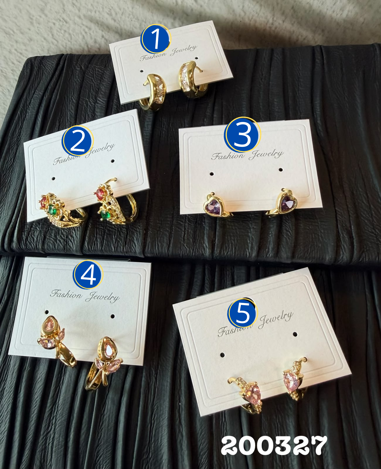 [01/AGOSTO/26] Aretes Dorados M7 Oro Laminado