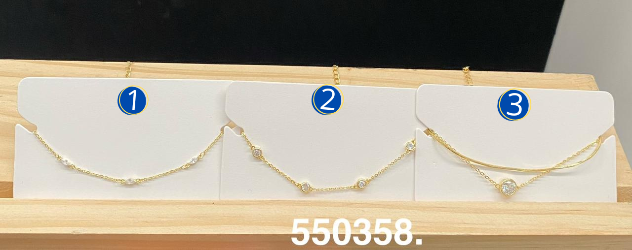 [08/JUNI/26] Pulseras Doradas con Dije M2 Oro Laminado