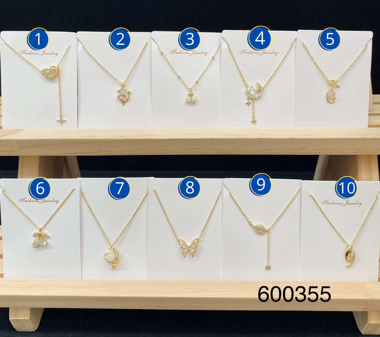 Cadena de ansheli M13 oro laminado