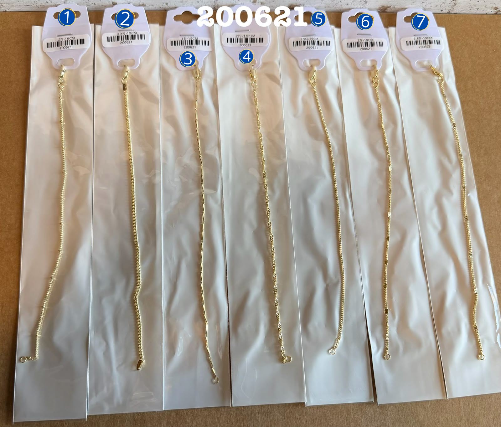 [01/AGOSTO/26] Pulseras Doradas M1 Oro Laminado