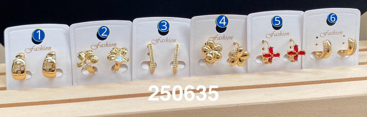 Aretes Huggies Dorados M55 Oro Laminado 11/02/26