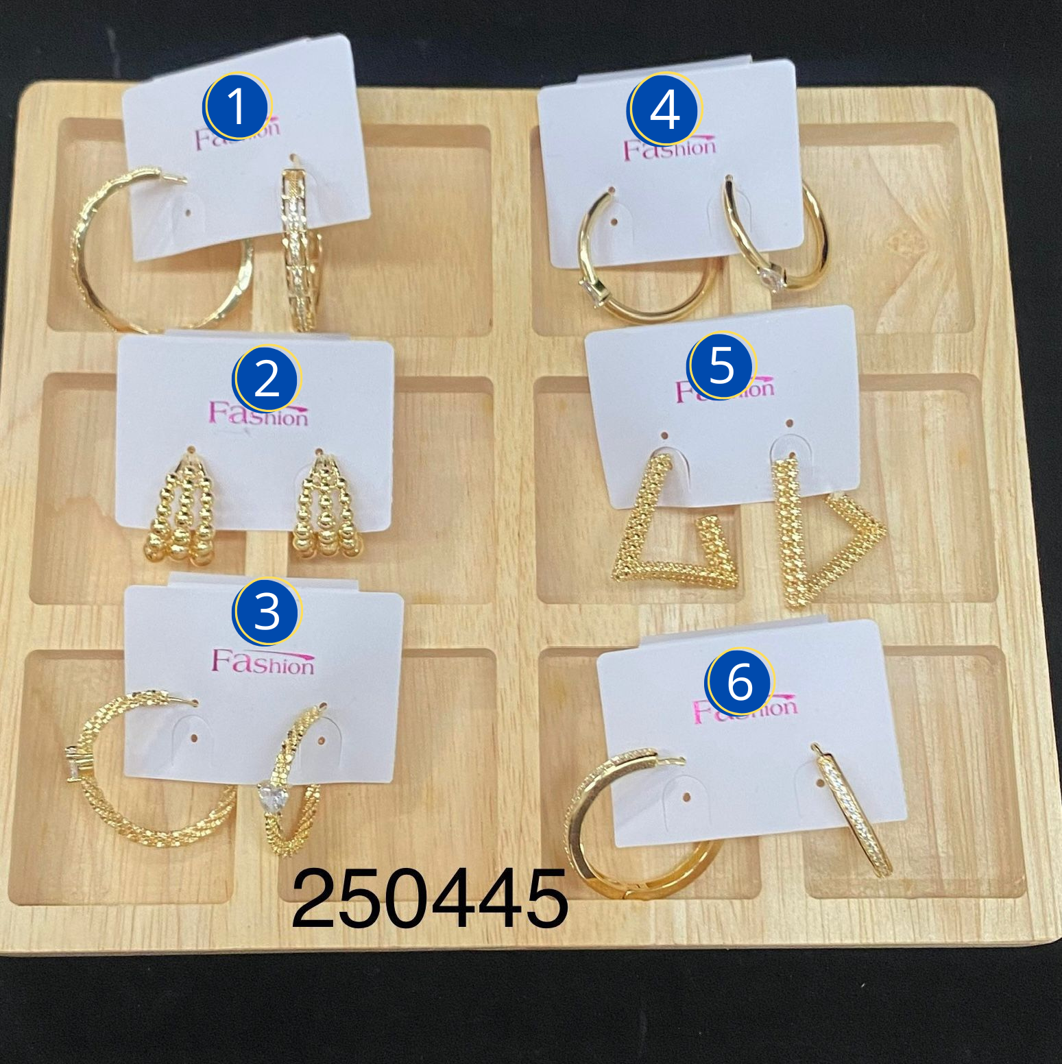 ARETES M4 ORO LAMINADO