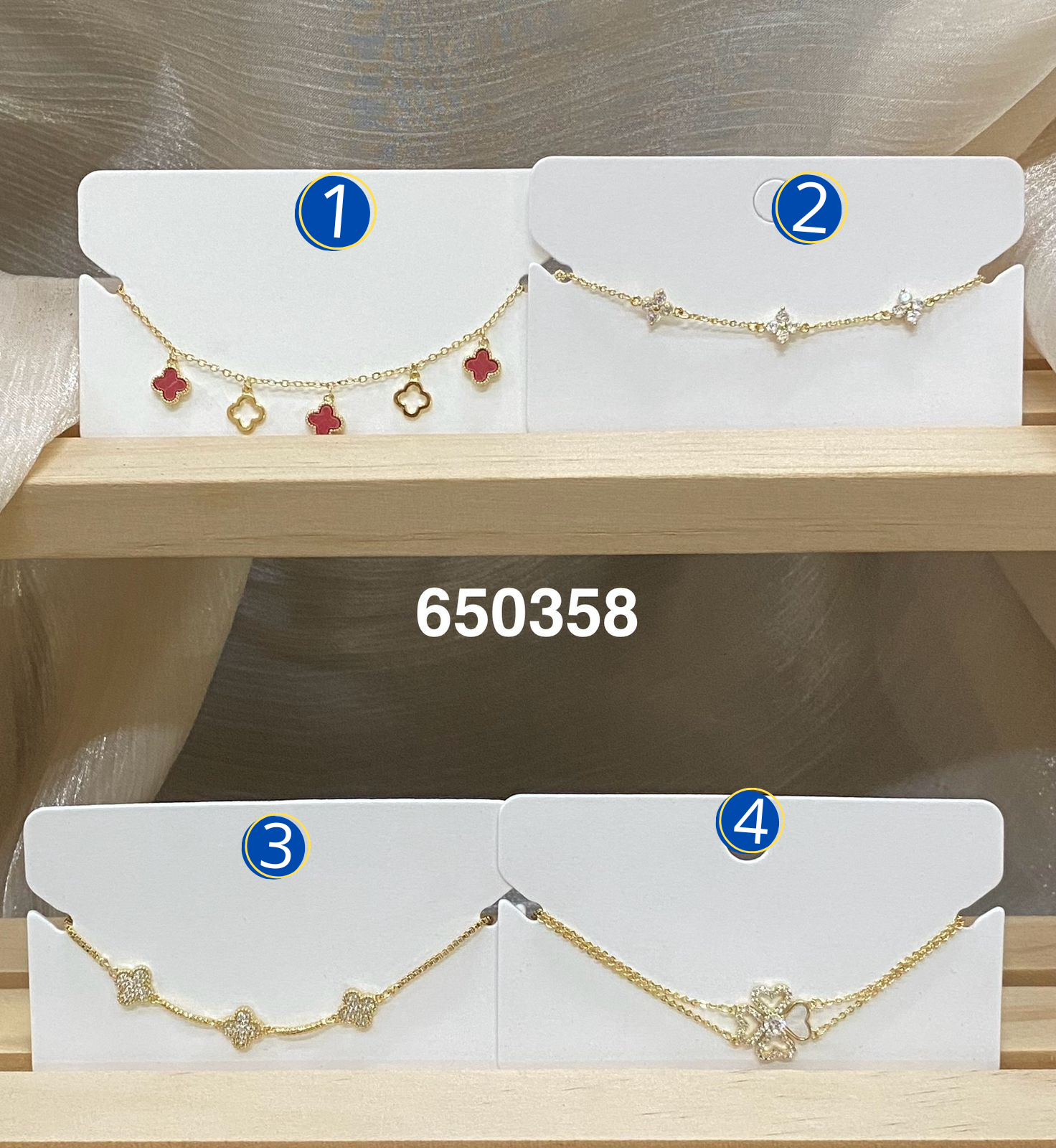 Pulseras Doradas M17 Oro Laminado 03/03/26
