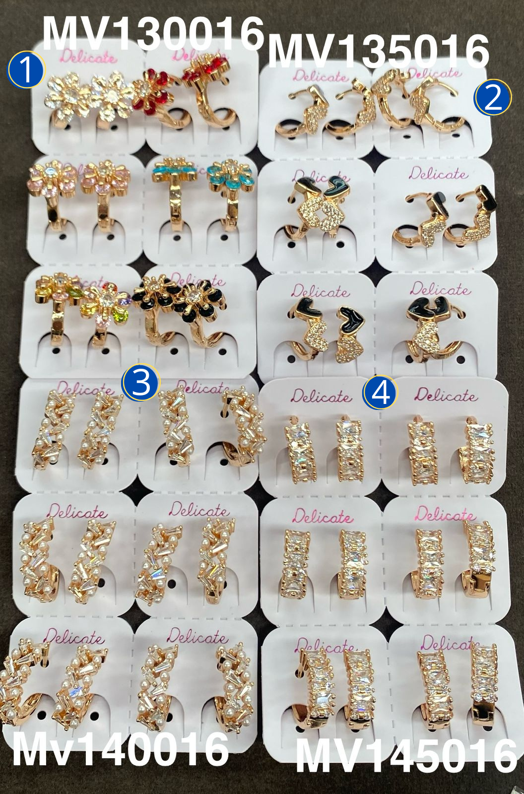 Aretes Huggies Dorados M32 Oro Laminado 11/02/26