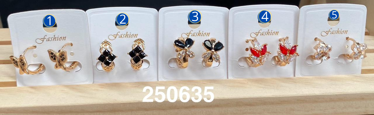 Aretes Huggies Dorados M63 Oro Laminado 11/02/26