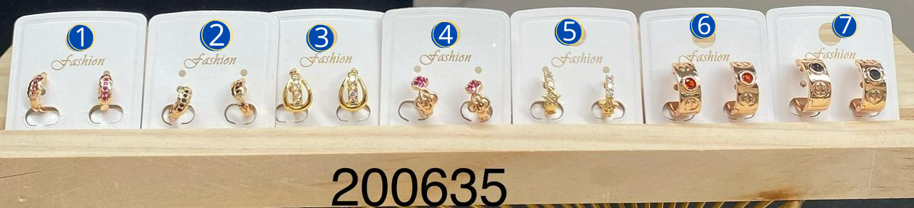 Aretes Dorados M12 Oro Laminado 02/03/26