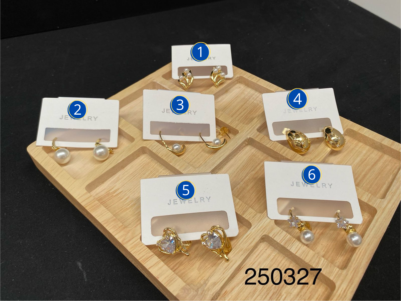 ARETES M10 ORO LAMINADO