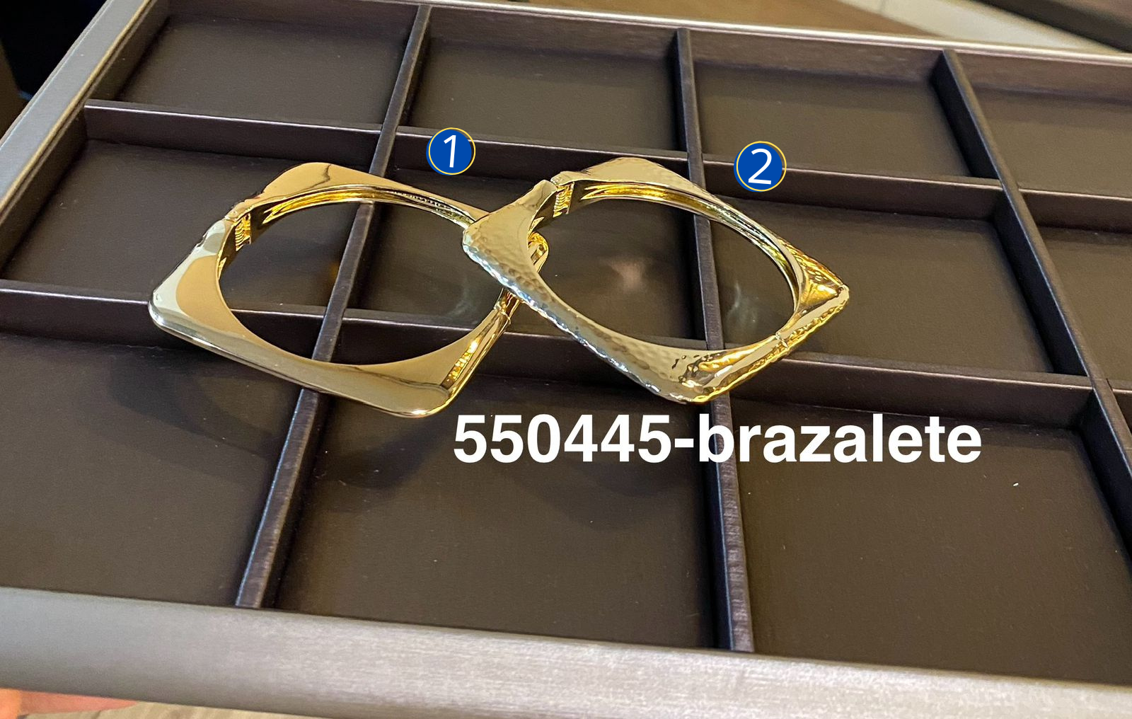 Brazaletes Dorados M9 Oro Laminado