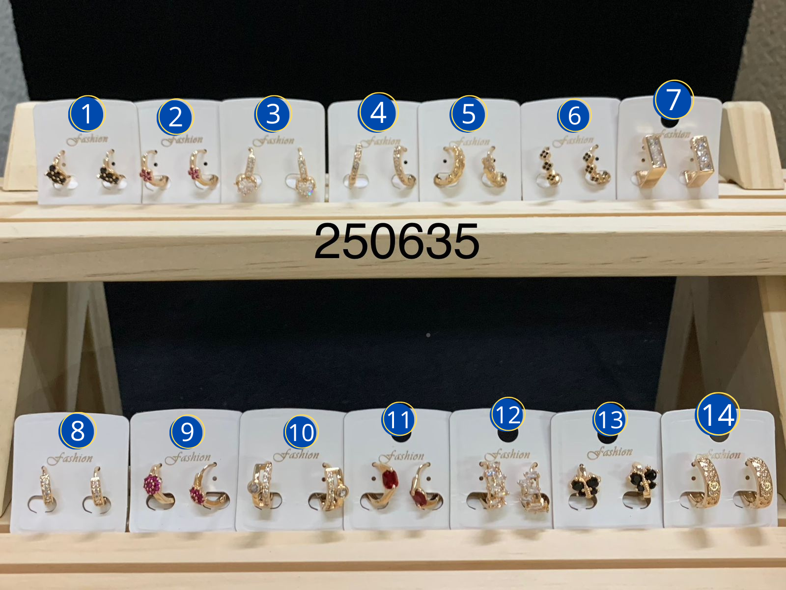 Aretes Huggies M22 ORO LAMINADO