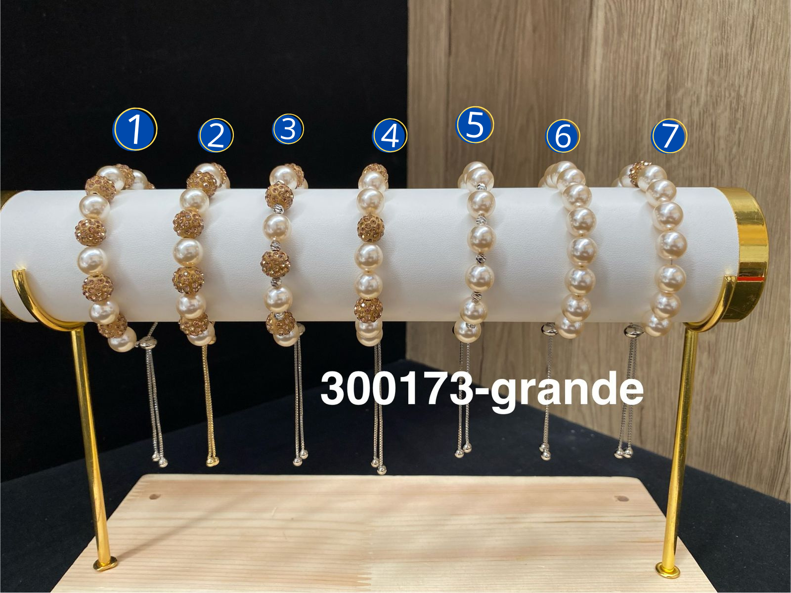 Pulseras Doradas M4 Oro Laminado