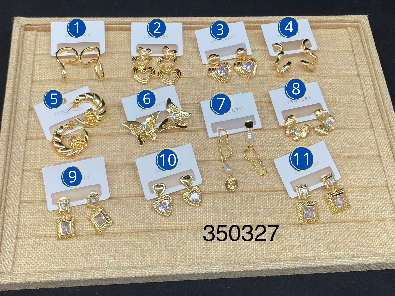 ARETES M3 ORO LAMINADO