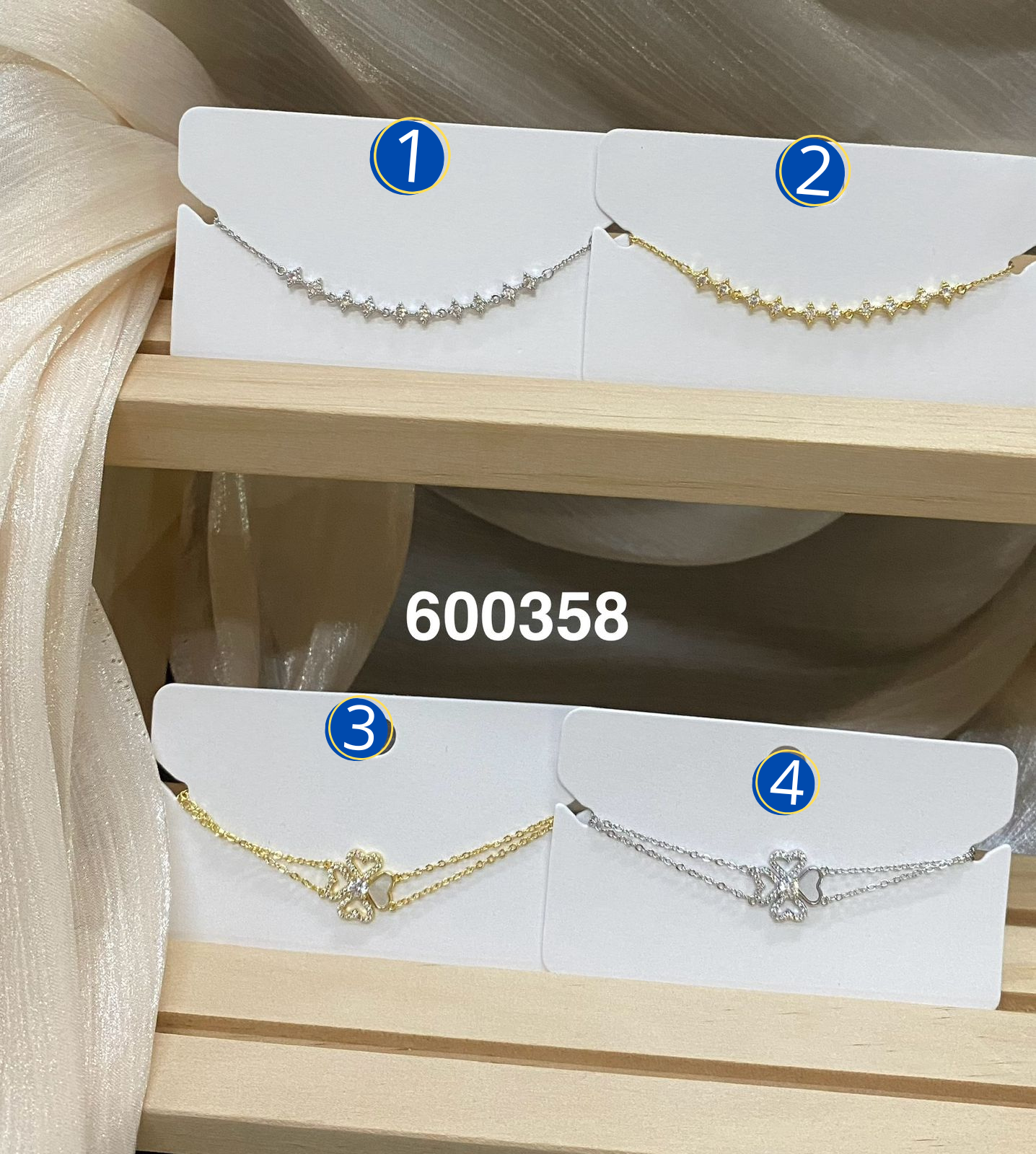 Pulseras Doradas M19 Oro Laminado 03/03/26