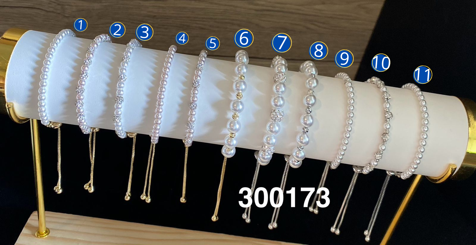 Pulseras Doradas M1 Oro Laminado