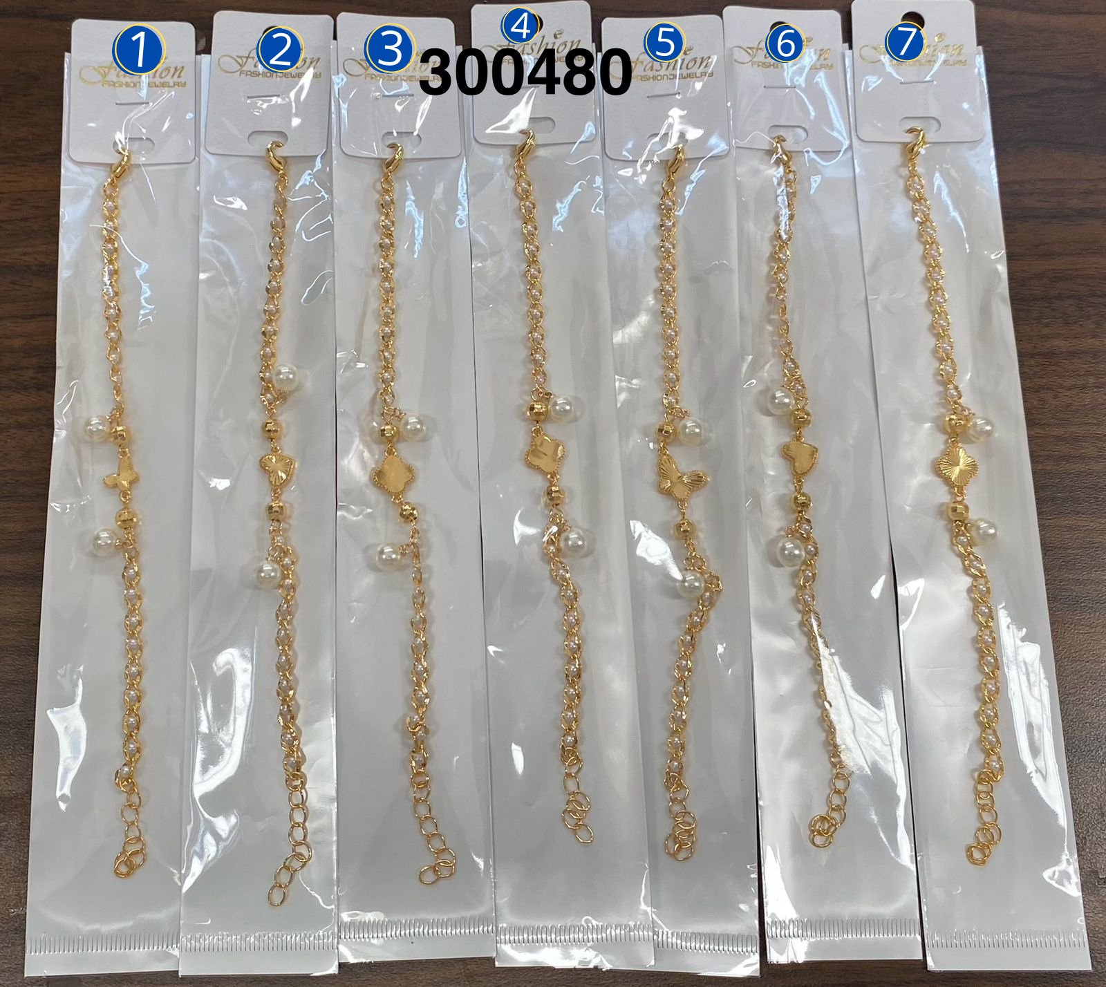 Pulsera Dorada M9 Oro Laminado