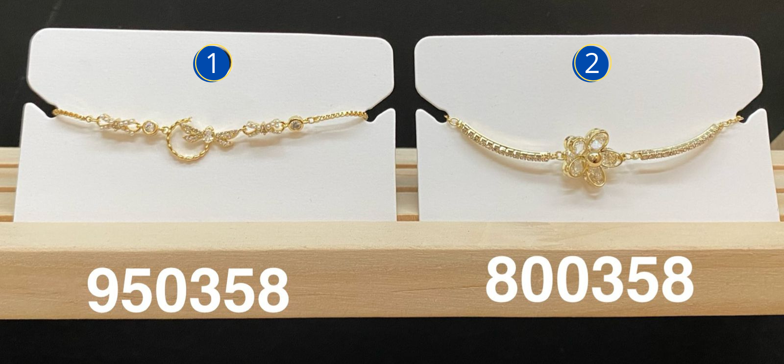 Pulseras Doradas Ansheli M21 Oro Laminado