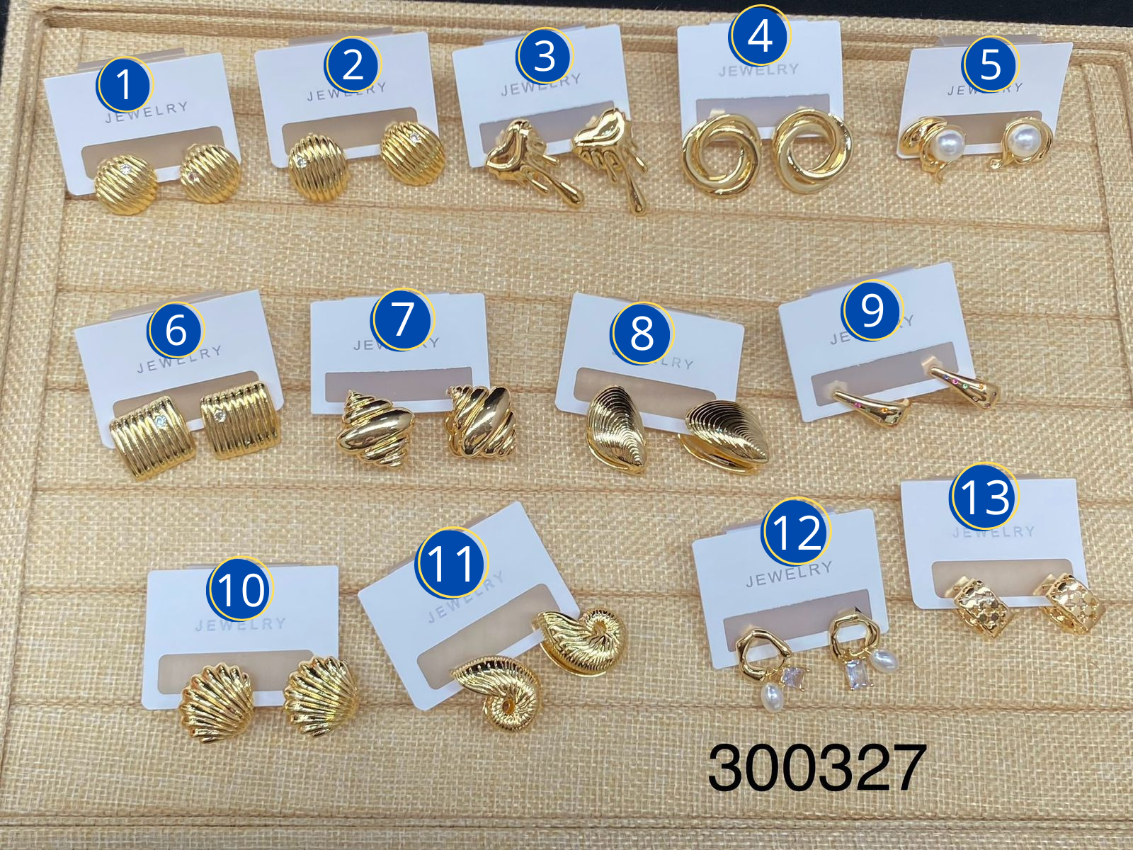 ARETES M2 ORO LAMINADO