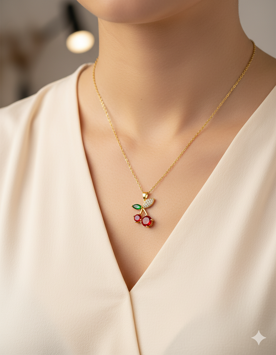 Collar de Fresa - M43 Oro Laminado
