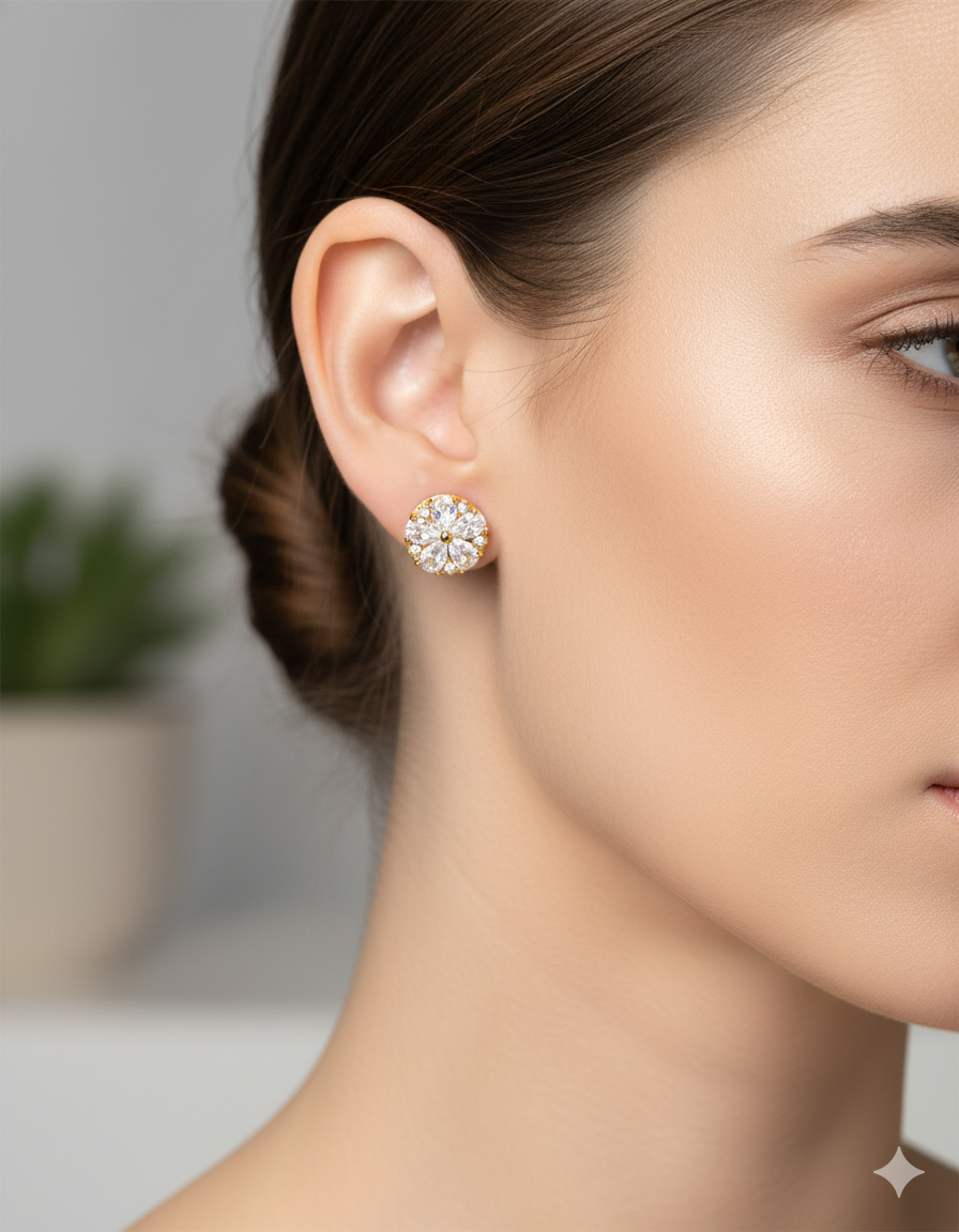 ARETES PAQUETE DE 12 ORO LAMINADO M11