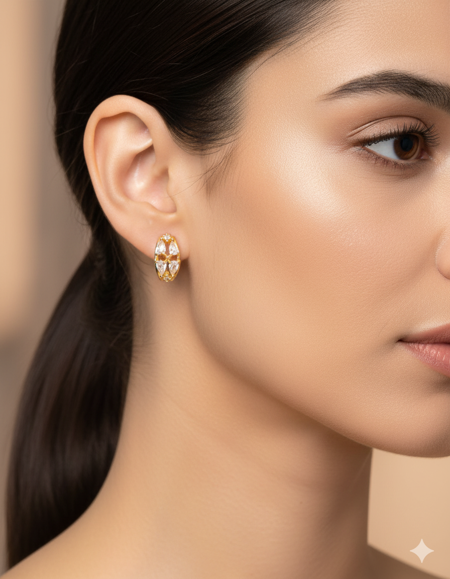ARETES PAQUETE DE 12 ORO LAMINADO M16