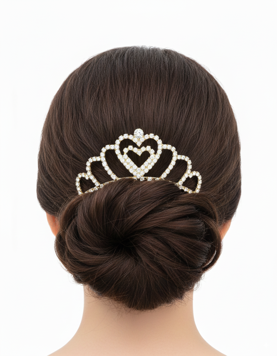 Tiara Dorada M86 Oro Laminado