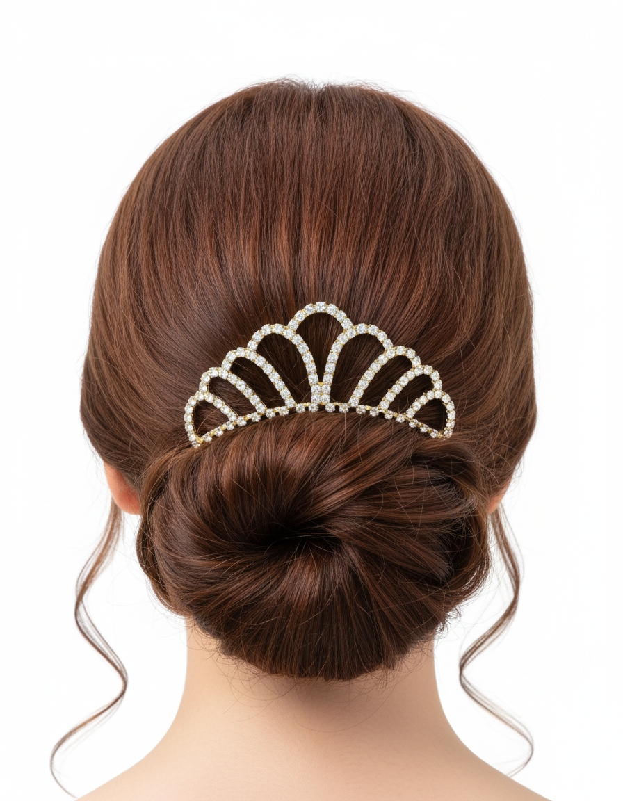Tiara Dorada M88 Oro Laminado