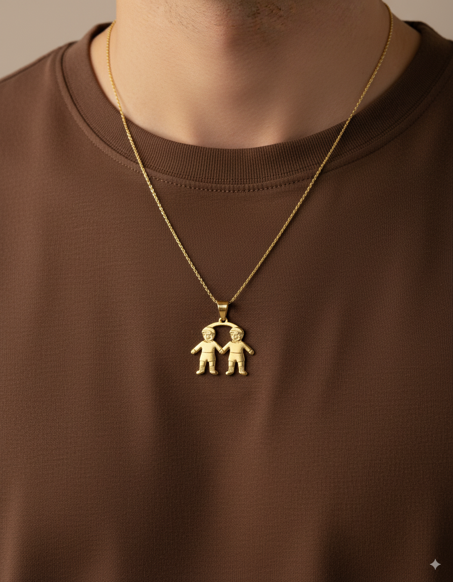 Dije de Ni?os M22 - Oro Laminado