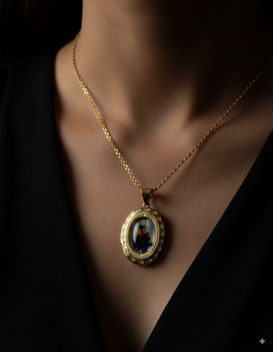 Dije Religioso M41 - Oro Laminado