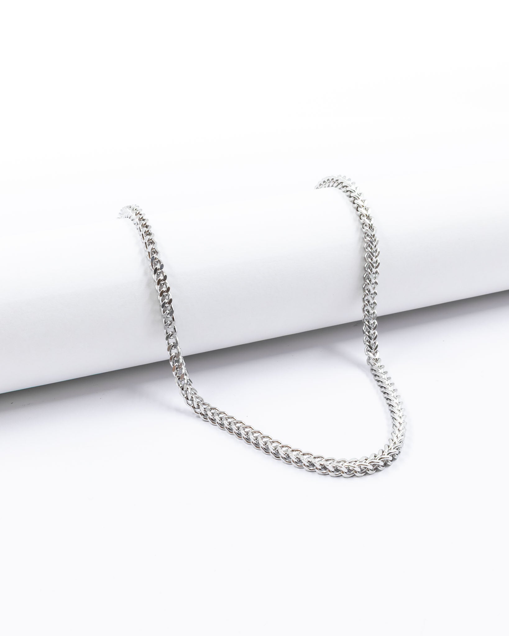 Cadenas Larga de Eslabon Plateada M10 Acero Inoxidable
