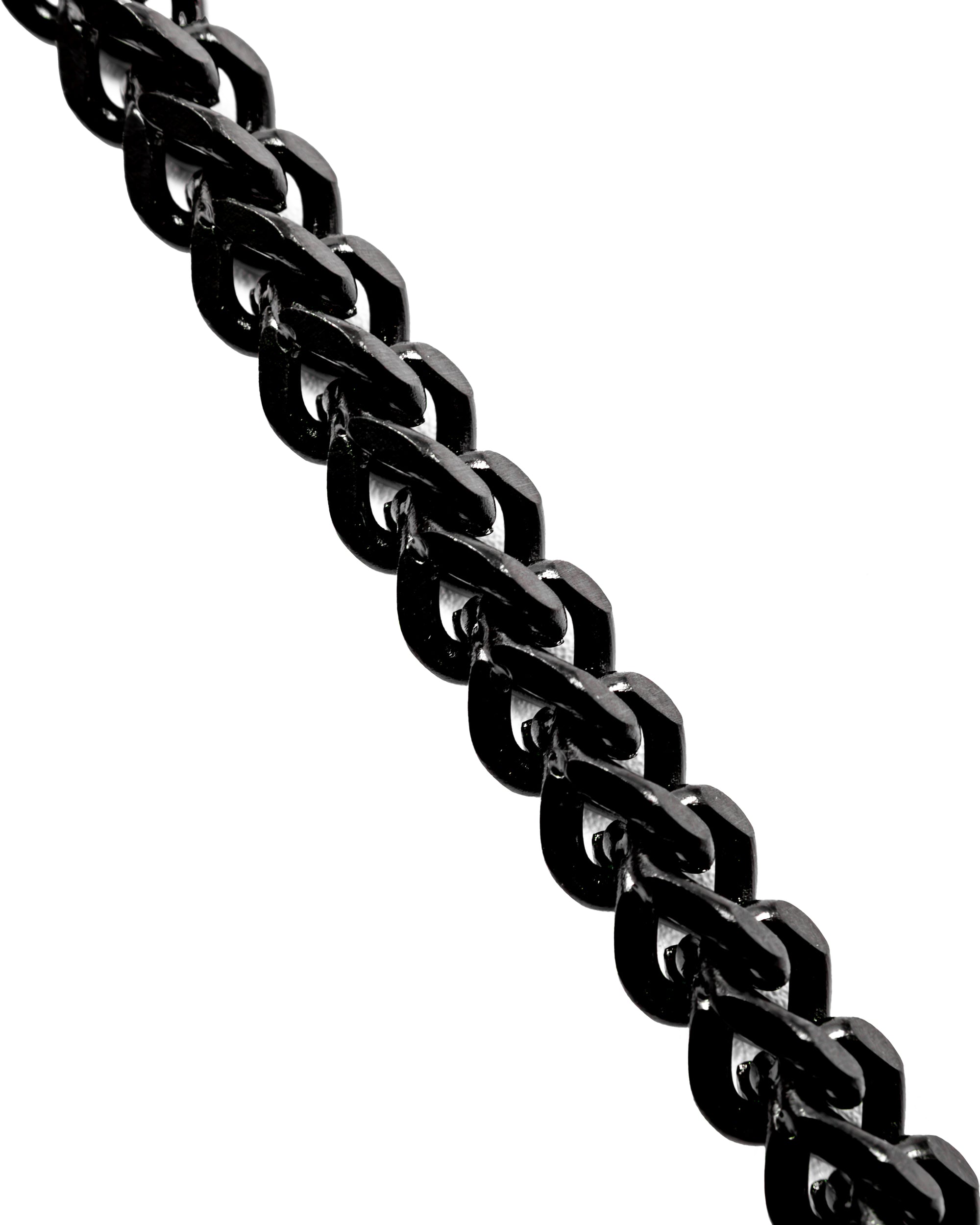 Cadenas Larga de Eslabon Negro M3 Acero Inoxidable