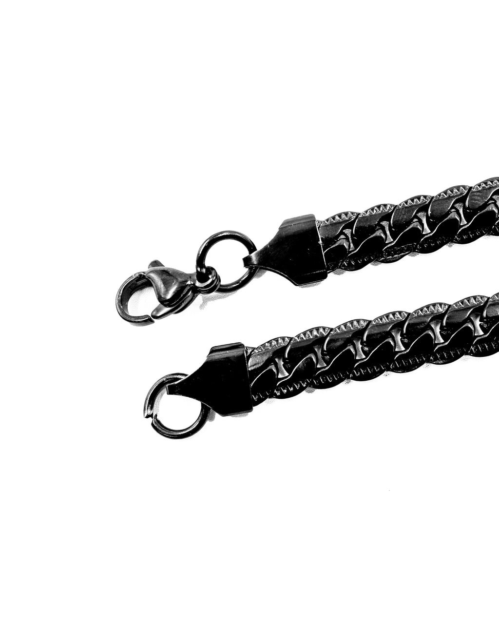 Cadenas Larga de Eslabon Negro M1 Acero Inoxidable