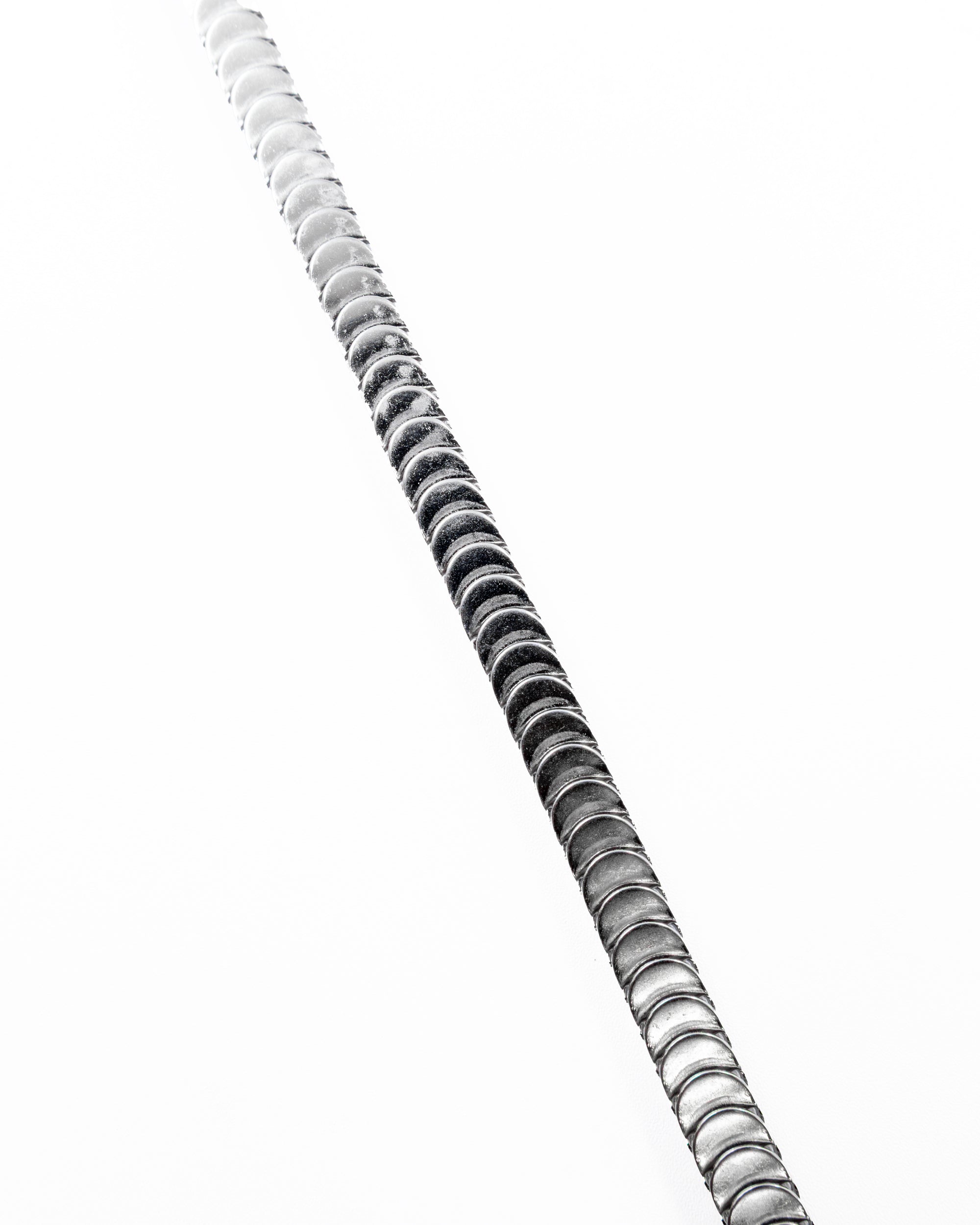 Cadenas Larga de Eslabon Plateada M15 Acero Inoxidable