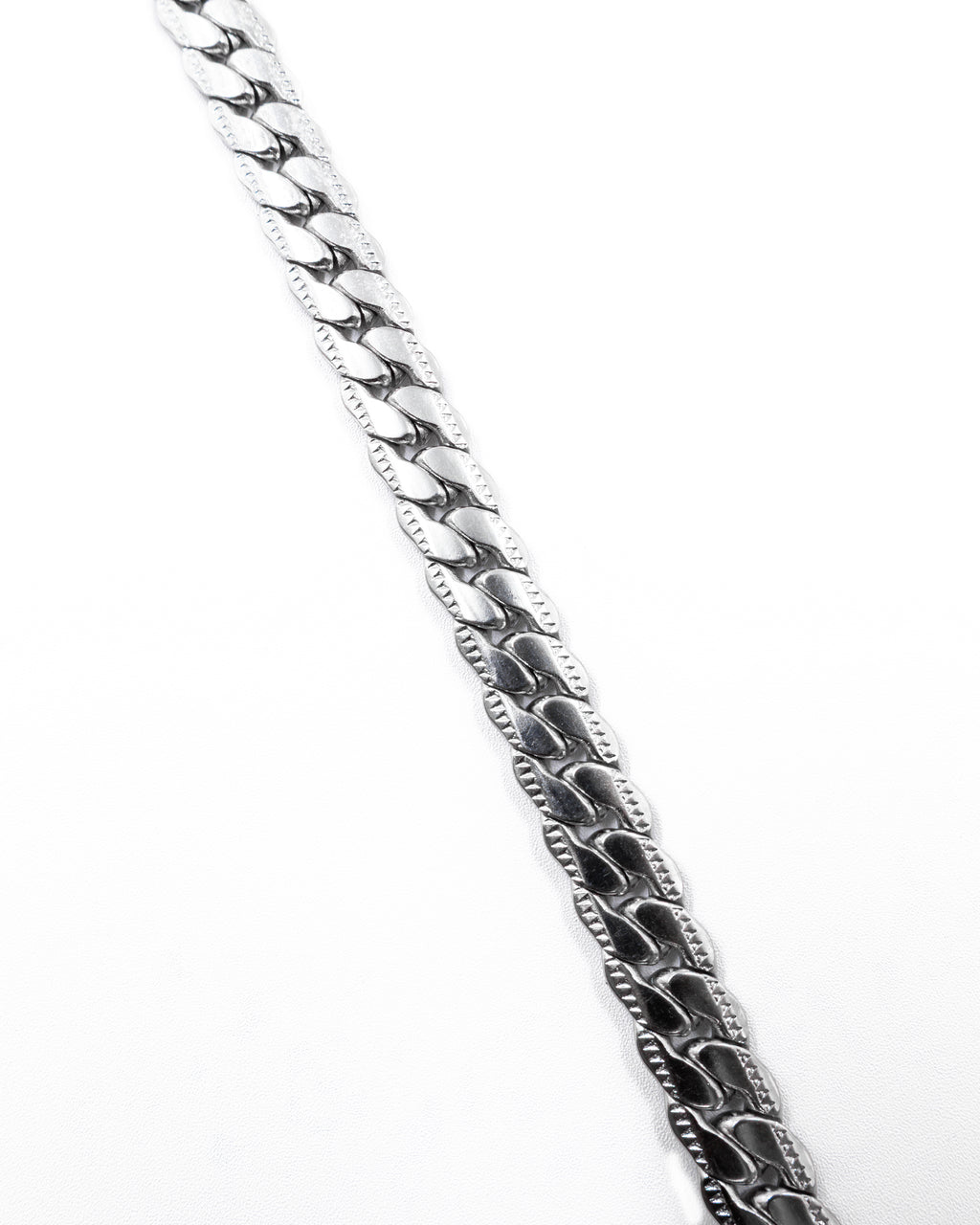 Cadenas Larga de Eslabon Plateada M8 Acero Inoxidable