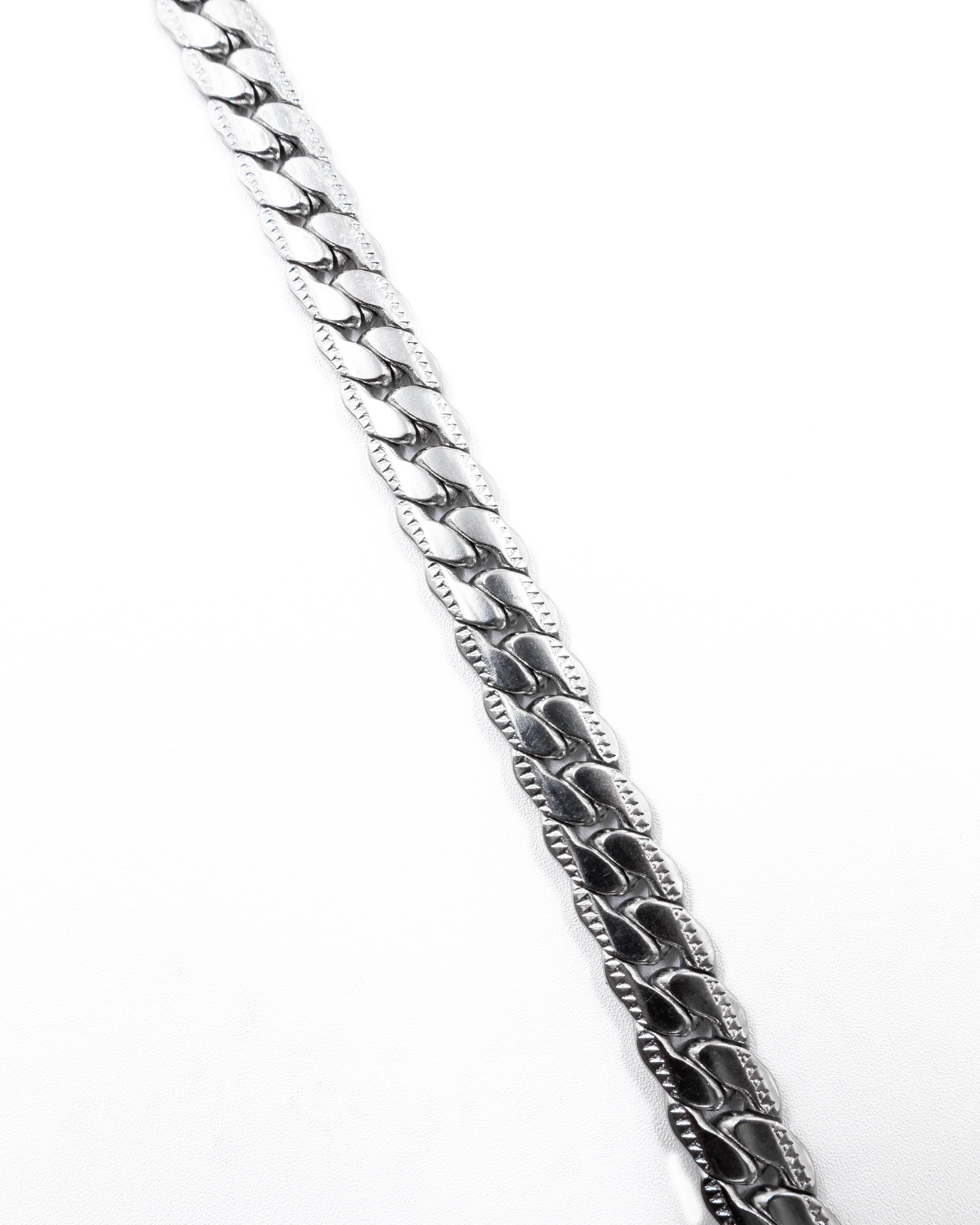 Cadenas Larga de Eslabon Plateada M8 Acero Inoxidable