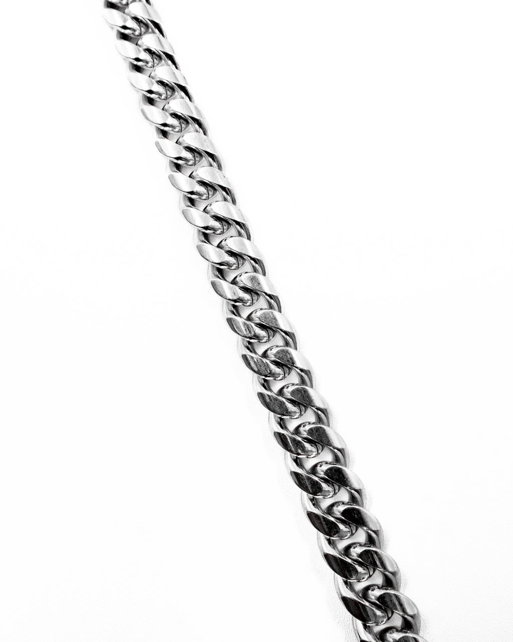 Cadenas Larga de Eslabon Plateada M10 Acero Inoxidable