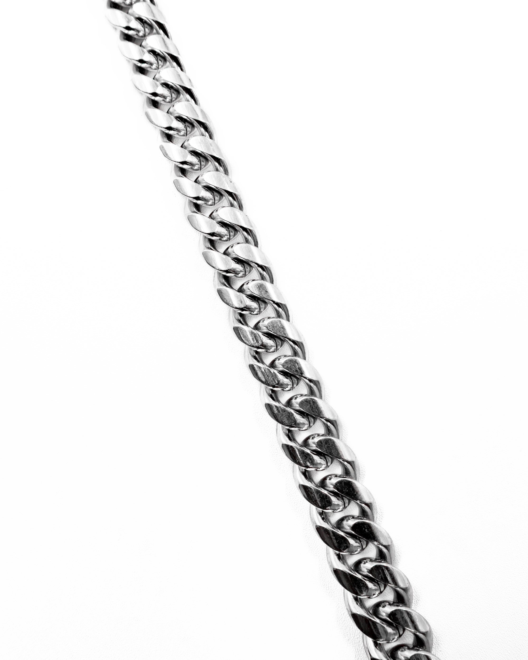 Cadenas Larga de Eslabon Plateada M10 Acero Inoxidable