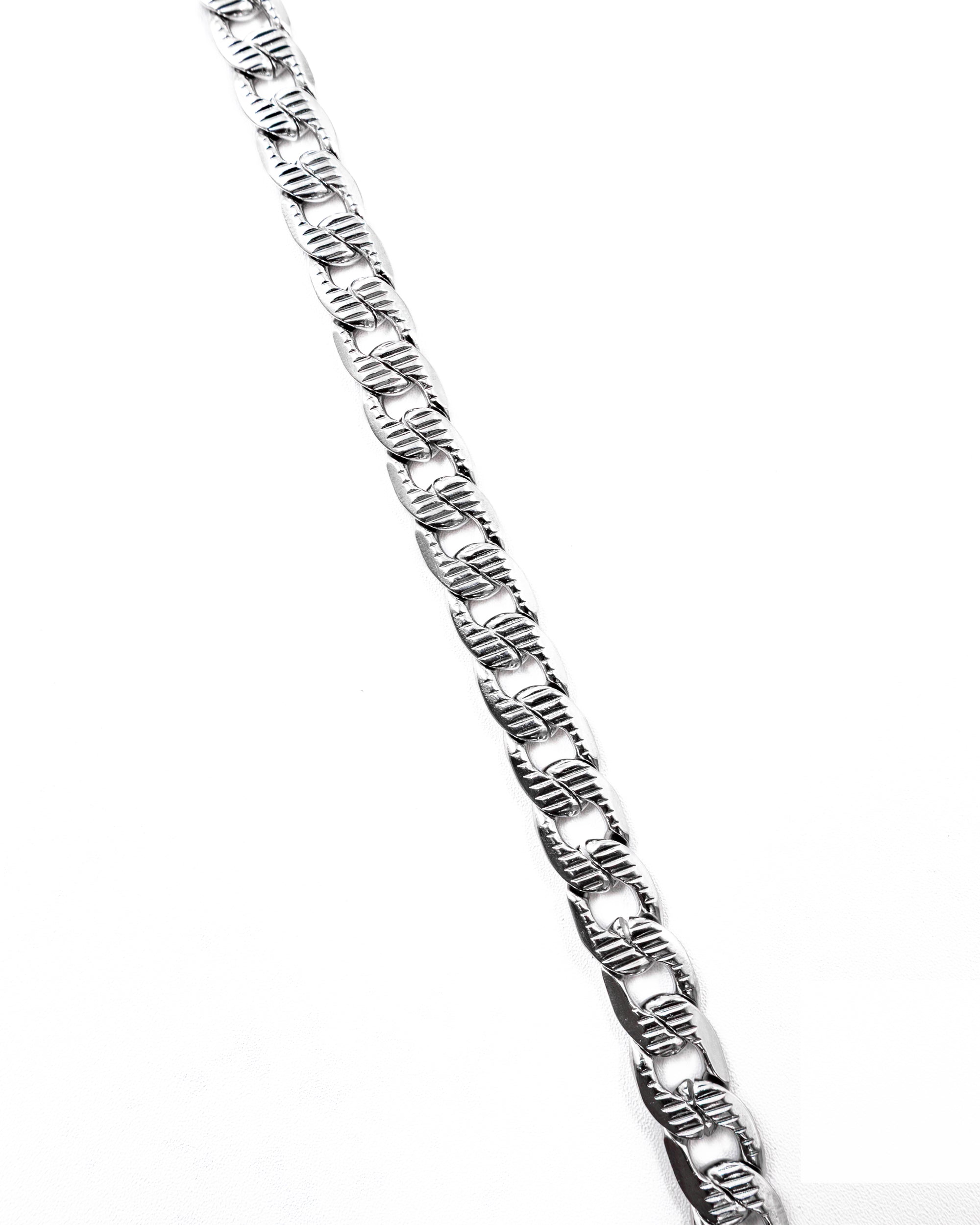 Cadenas Larga de Eslabon Plateada M3 Acero Inoxidable