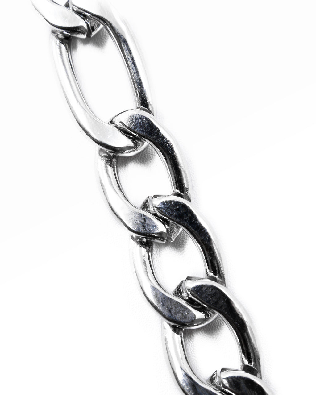 Cadenas Larga de Eslabon Plateada M7 Acero Inoxidable